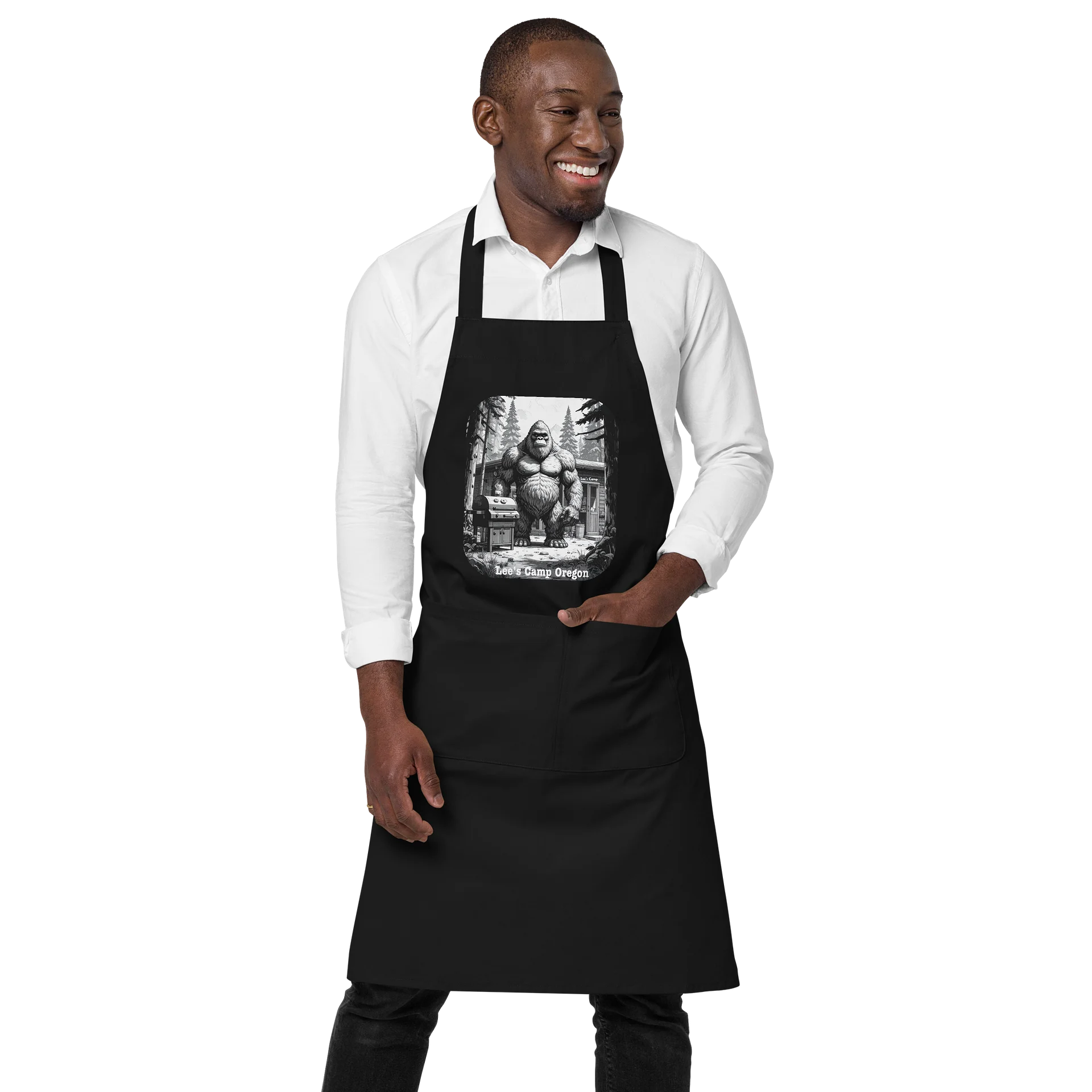 Sasquatch BBQ Apron product image (1)