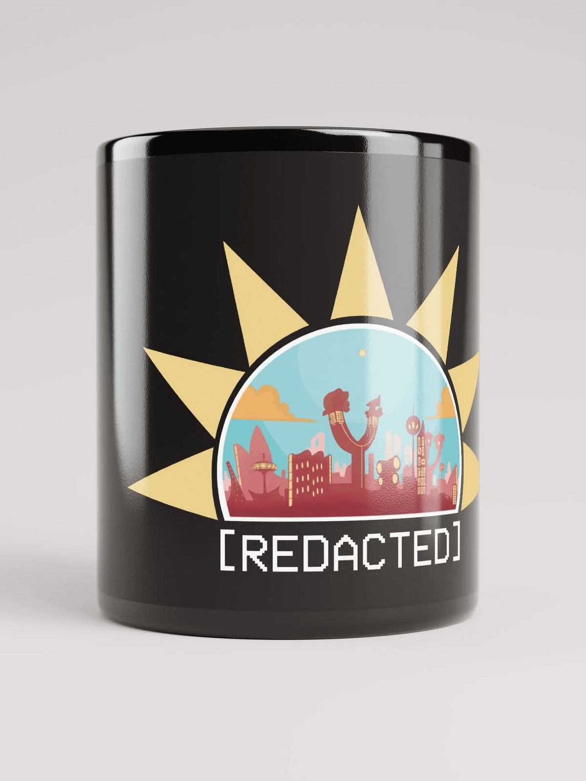 [REDACTED] Logo Mug | Closed Circuit Studios