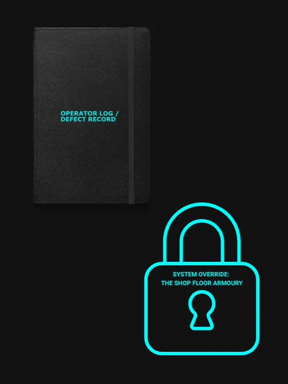 THE TOTAL DEFENCE SHIELD: Tactical Scripts + Hardcover Log product image (1)