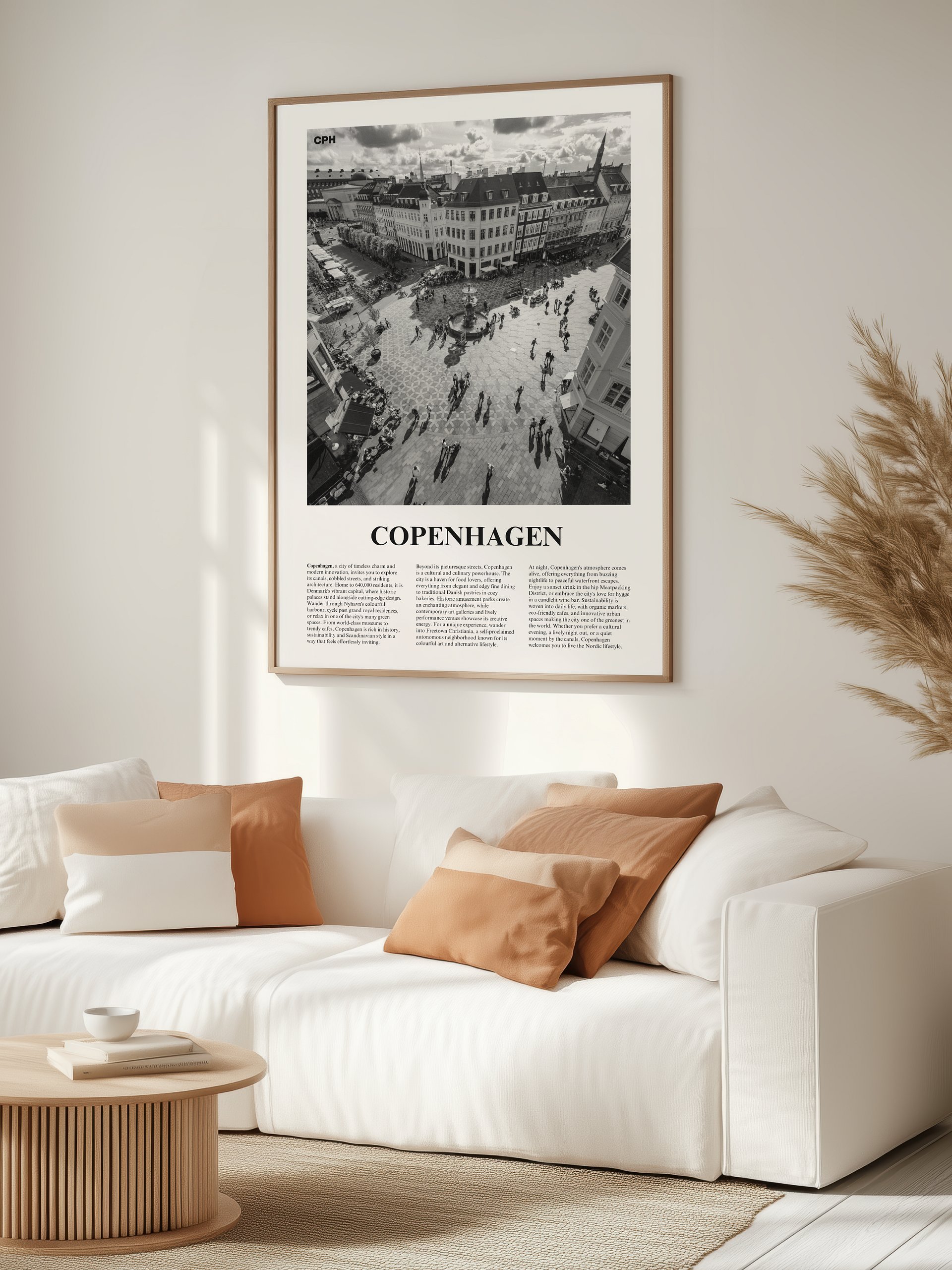 Copenhagen 02 Newspaper Poster | Framed product image (3)