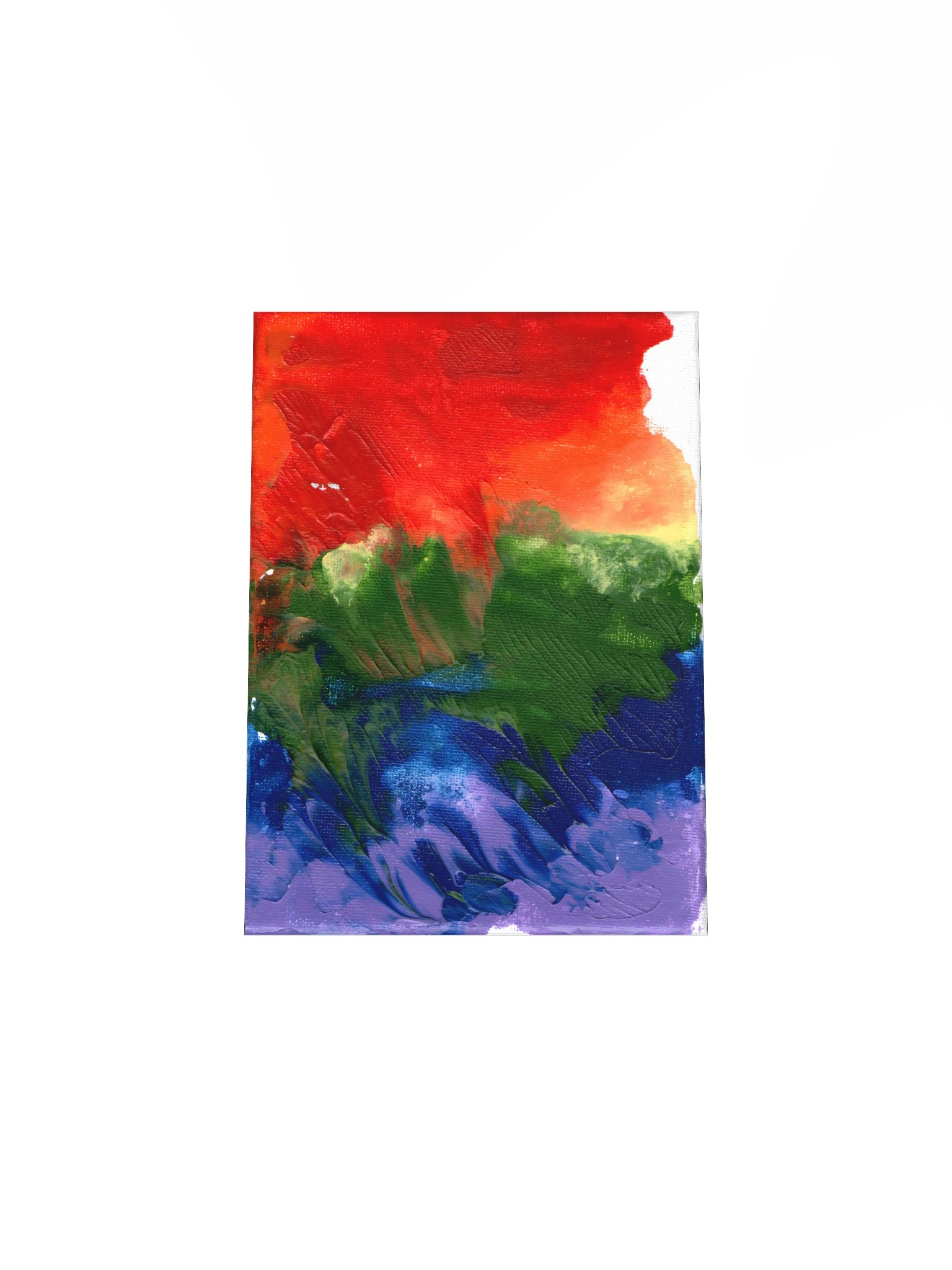 "Rainbow" a Haku Print Painting product image (4)