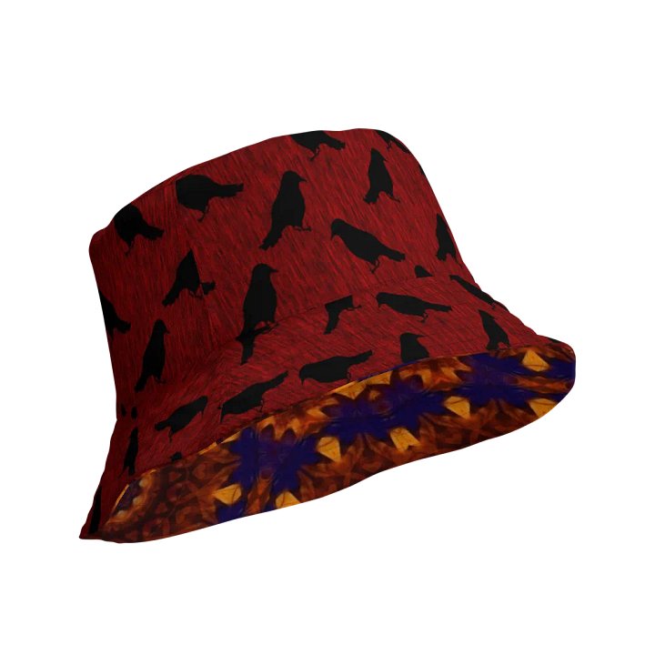 Ravens and Kaleidoscope Buckethat product image (1)