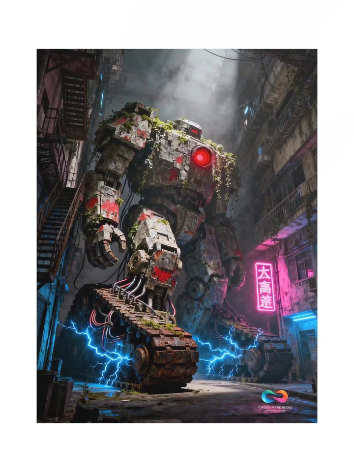 CINEMATIC ART POSTER – CYBER FANTASY #002 product image (1)