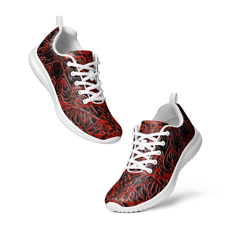 Heartbeat Red Women's Athletic Shoes product image (12)