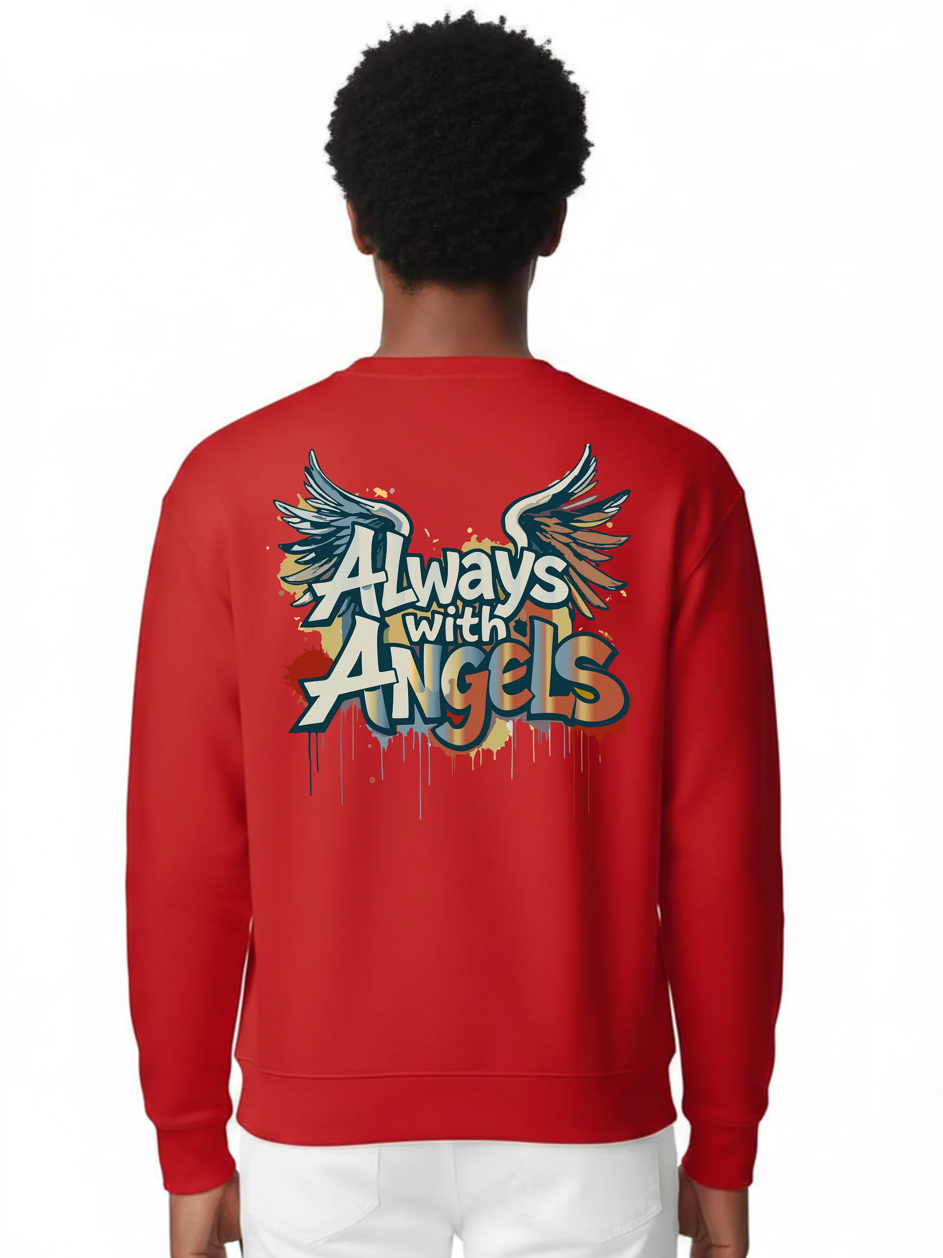 Always with Angels Boys Sweatshirt product image (1)