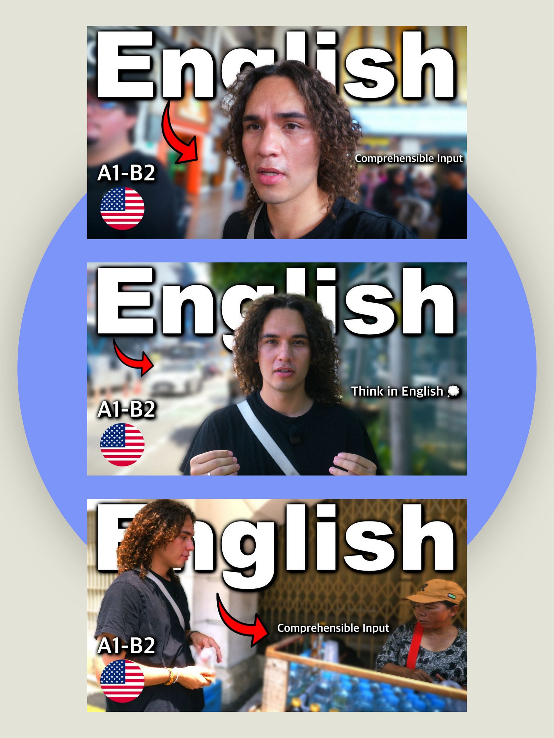 Learn English Naturally with this Comprehensible Input Vlog - Video 67 Study Pack product image (2)