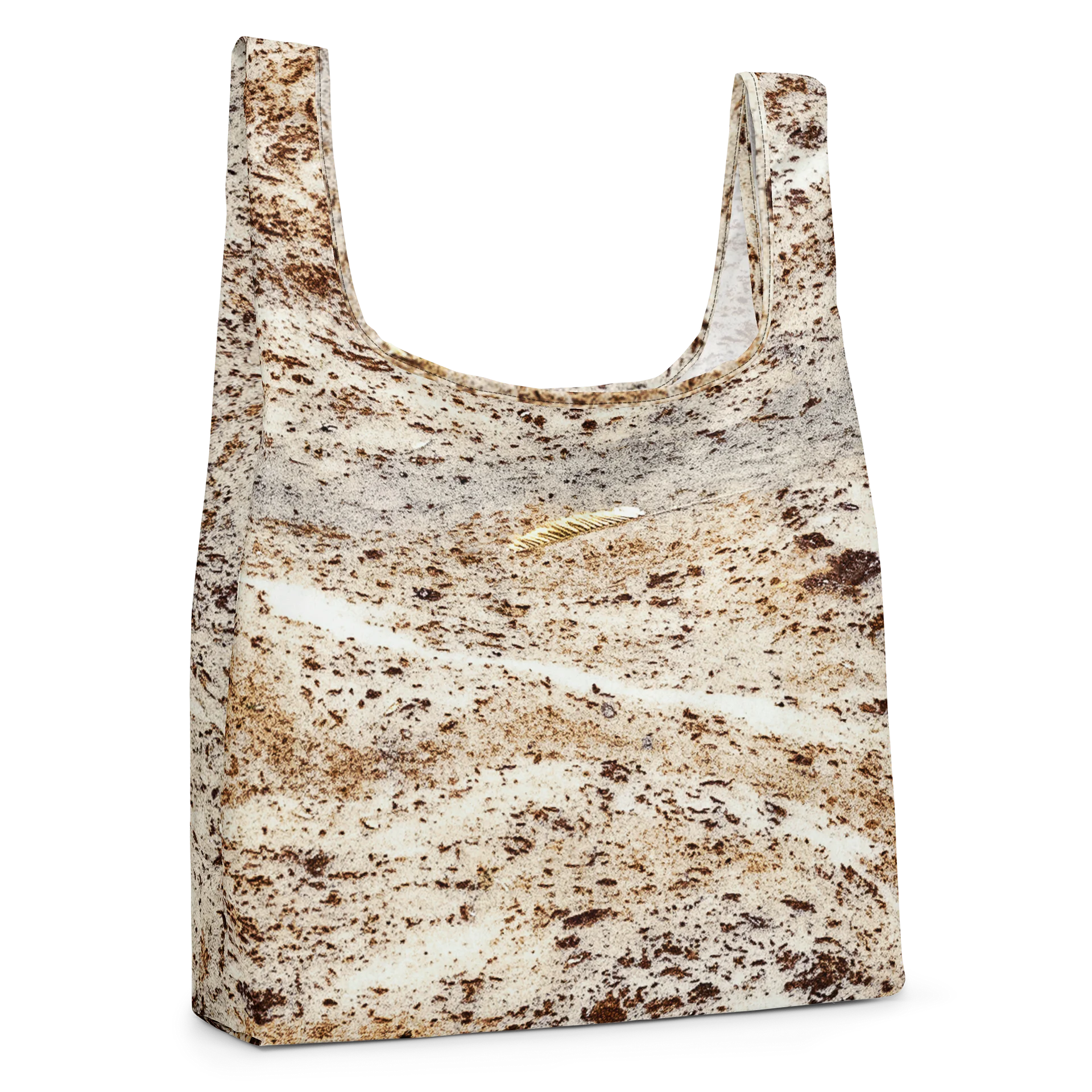 Expresso Swirl All-Over Print Roasted Mocha Everyday Shopping Bag product image (4)