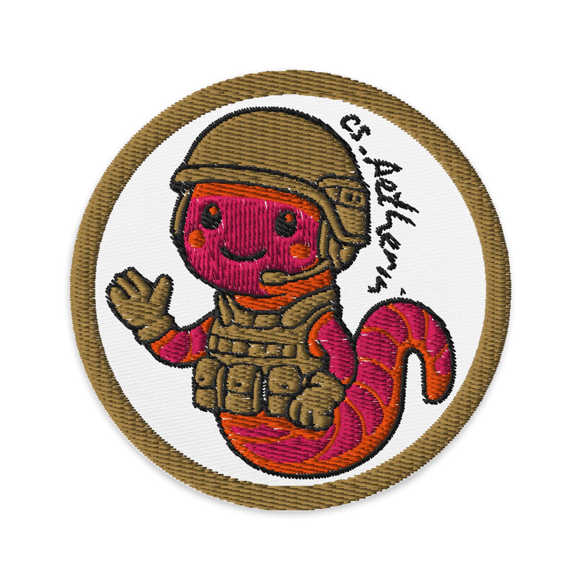 Militant Marcus Embroidered Patch product image (1)