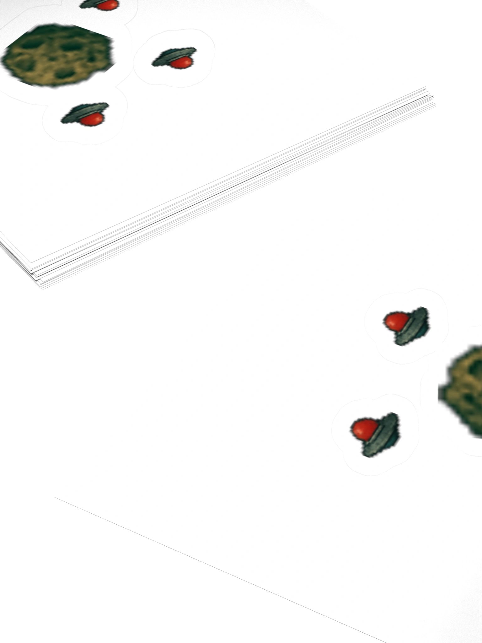 Meteor - Green w UFOs product image (4)