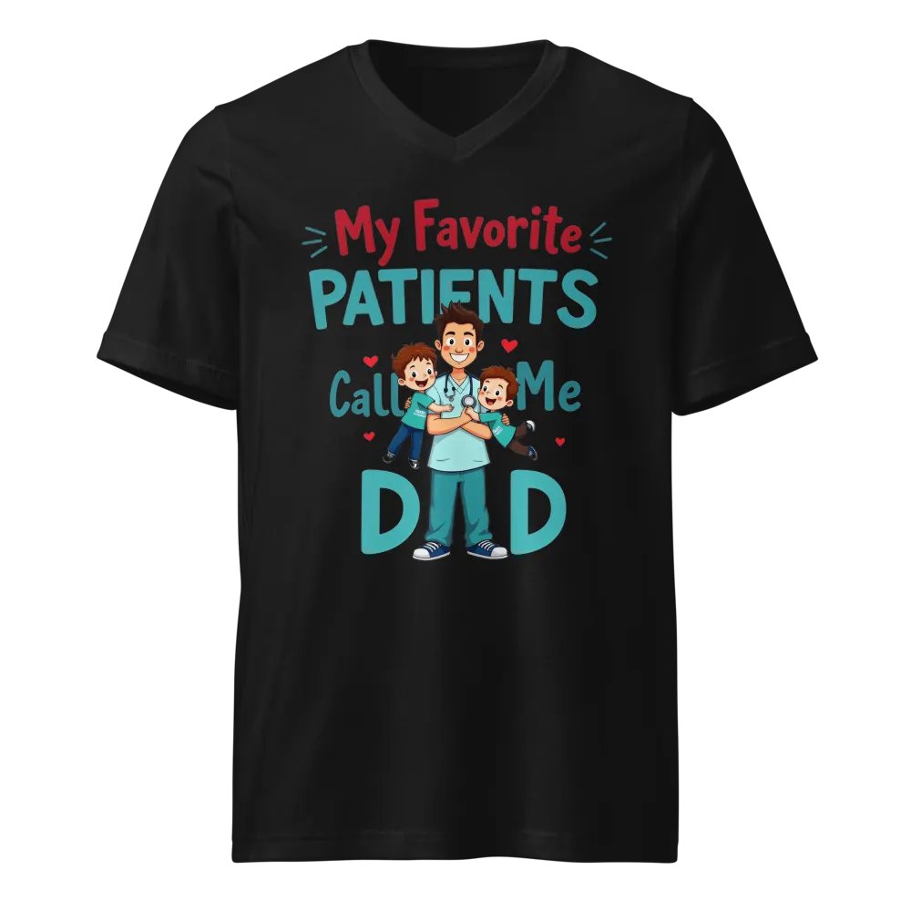 Dad Doctor Love v-neck Tee product image (1)