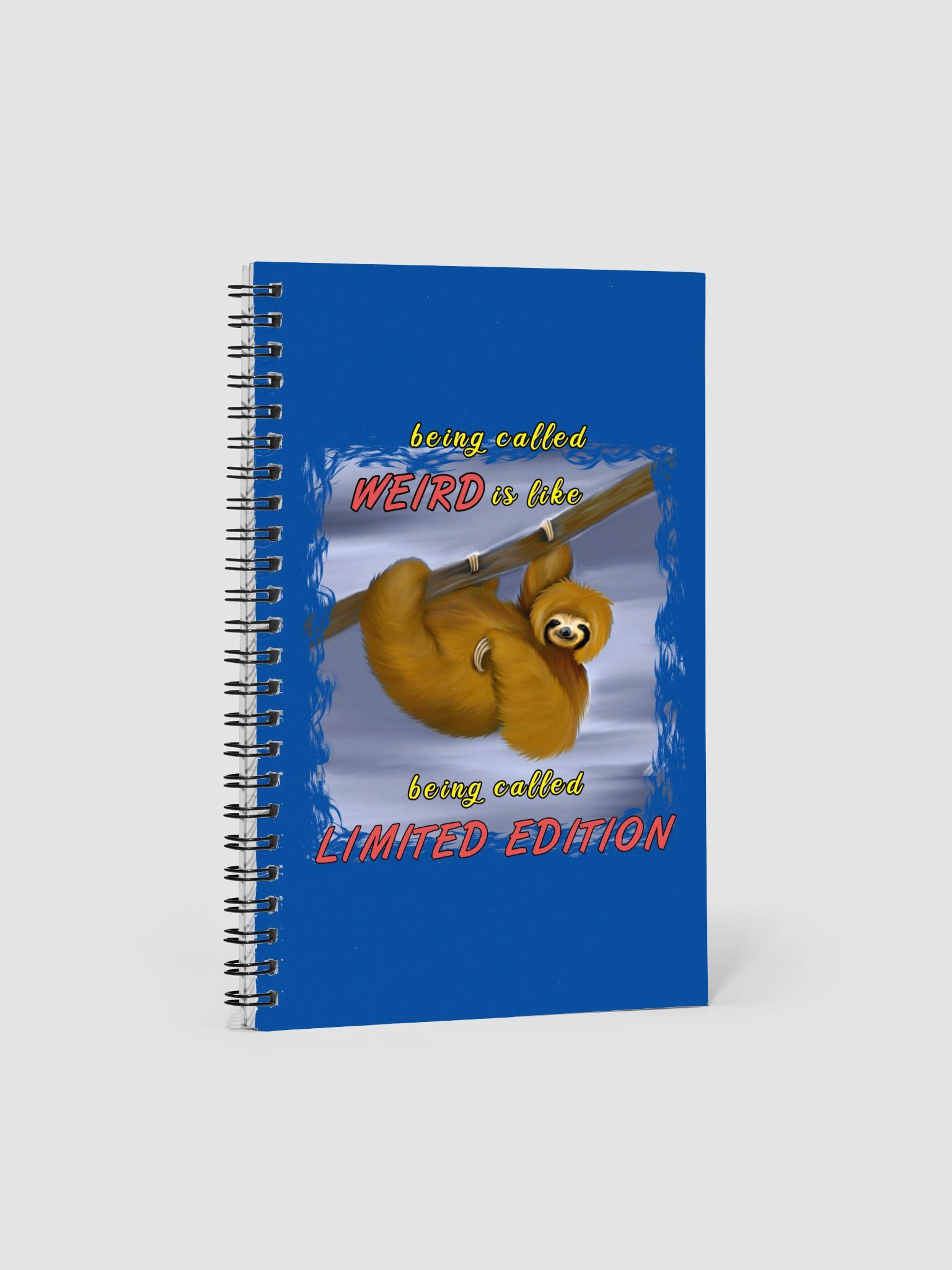 Sloth "LIMITED EDITION" Spiral Notebook product image (1)