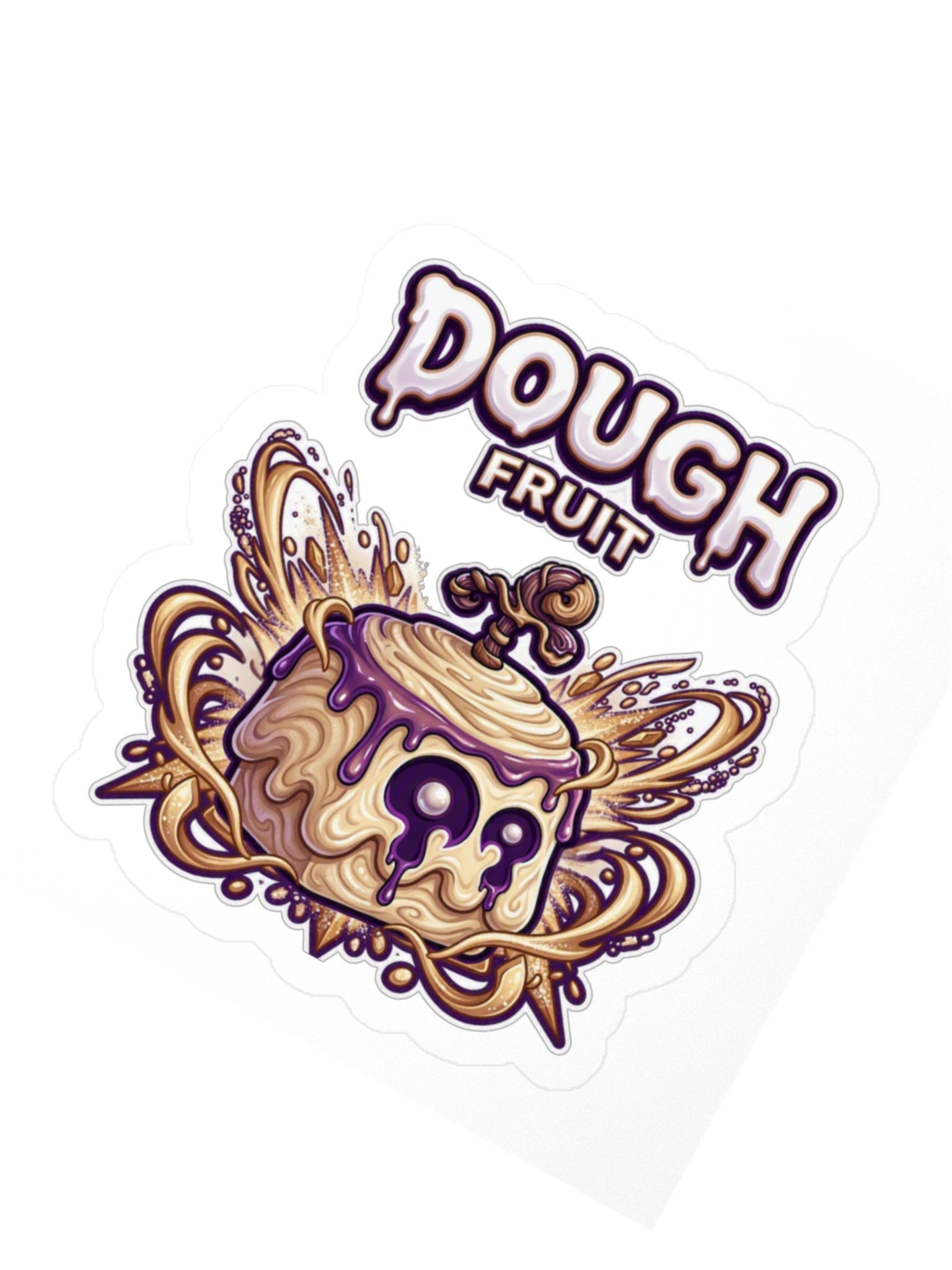 Dough Fruit Sticker 3x3" Blox Fruits Gamer Gift For Kids product image (2)
