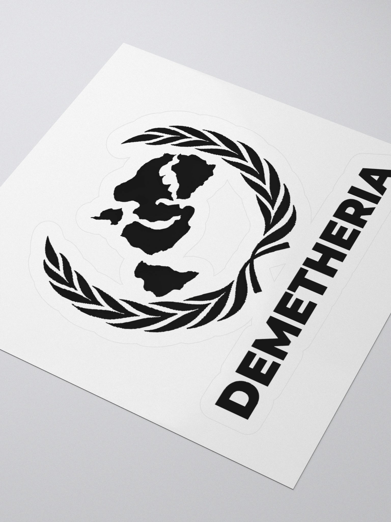 Demetheria Logo Sticker product image (7)
