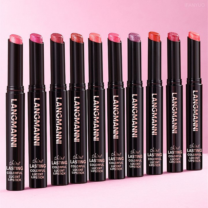Glossy Shimmer Lipstick Set – 5 Shade Hydrating Glow Bundle product image (1)