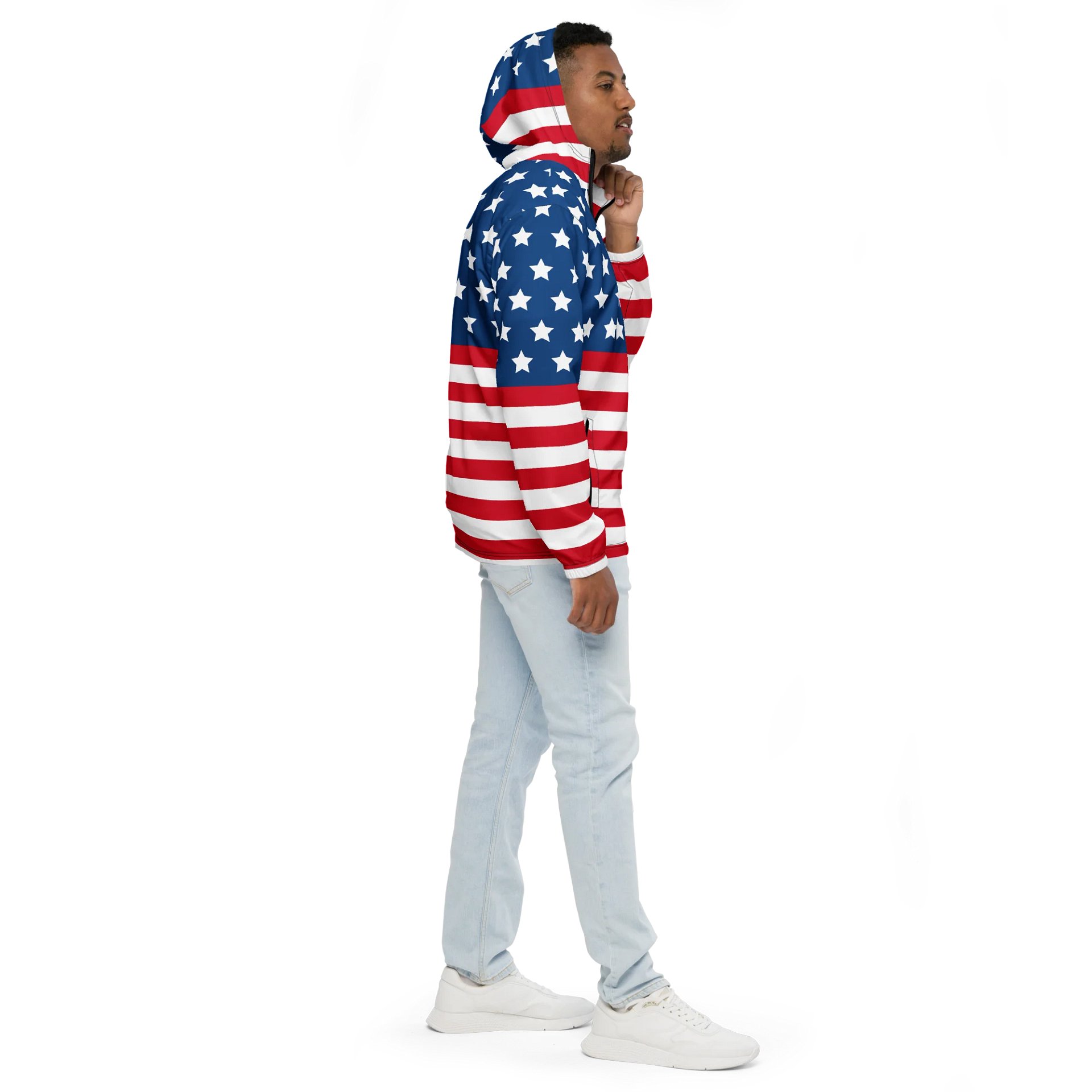 Patriot's Pride All-Over Windbreaker product image (8)