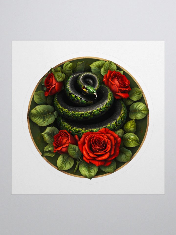 Enchanted Serpent Kiss Cut Stickers product image (1)