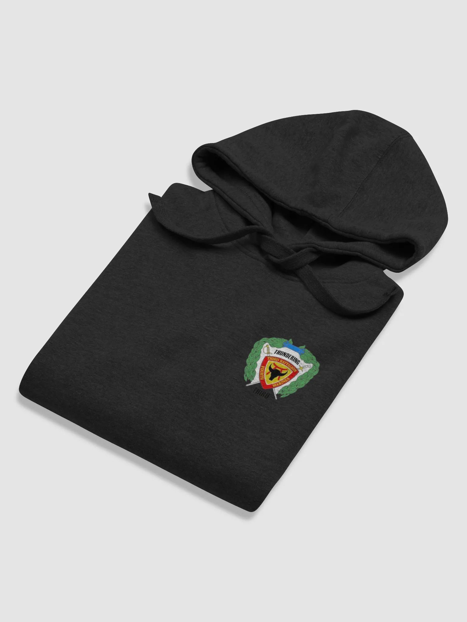 3rd Battalion 3rd Marines Dark Hooded Sweatshirt product image (6)