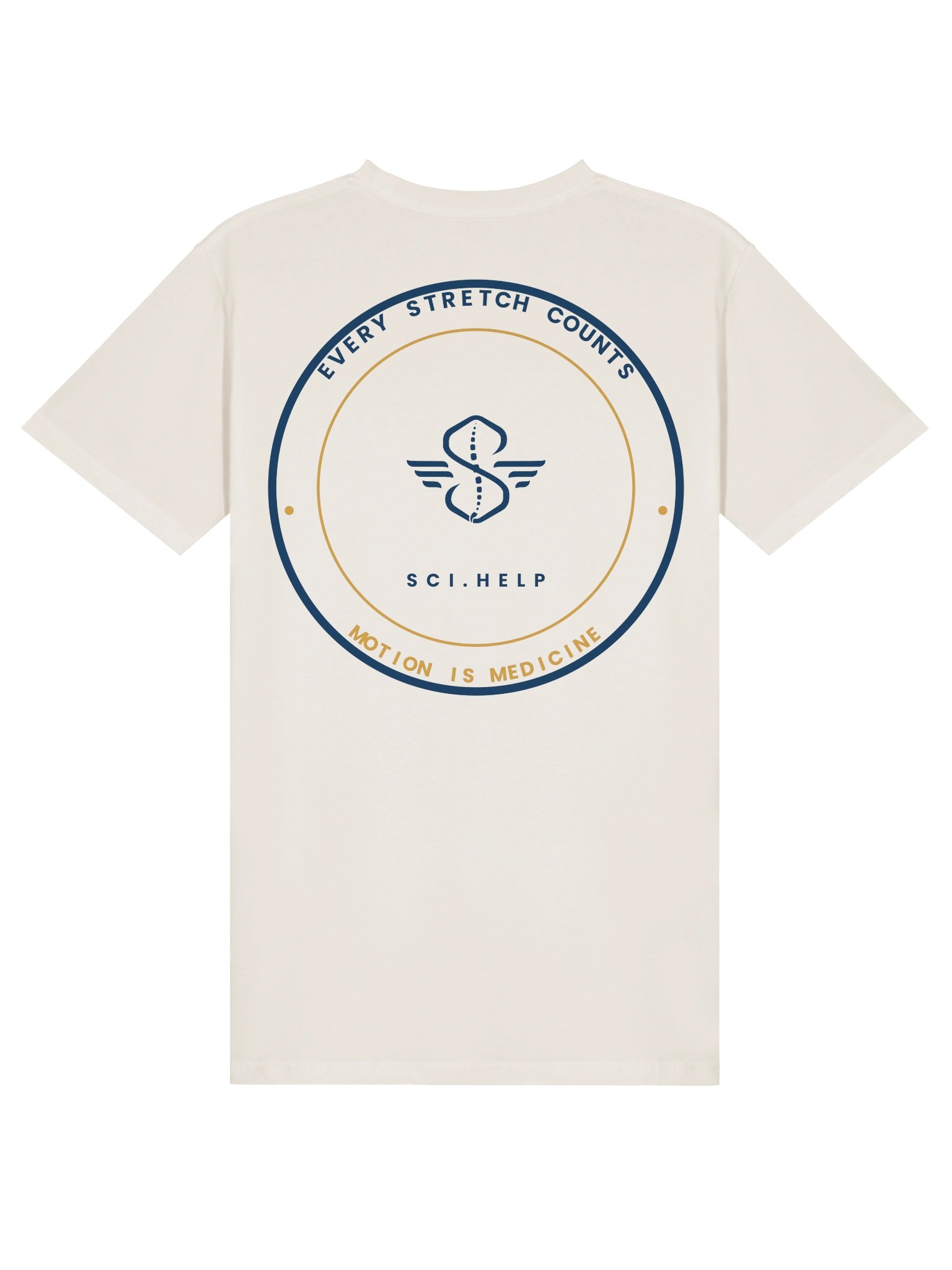 Bone White T-Shirt - Every Stretch Counts product image (2)