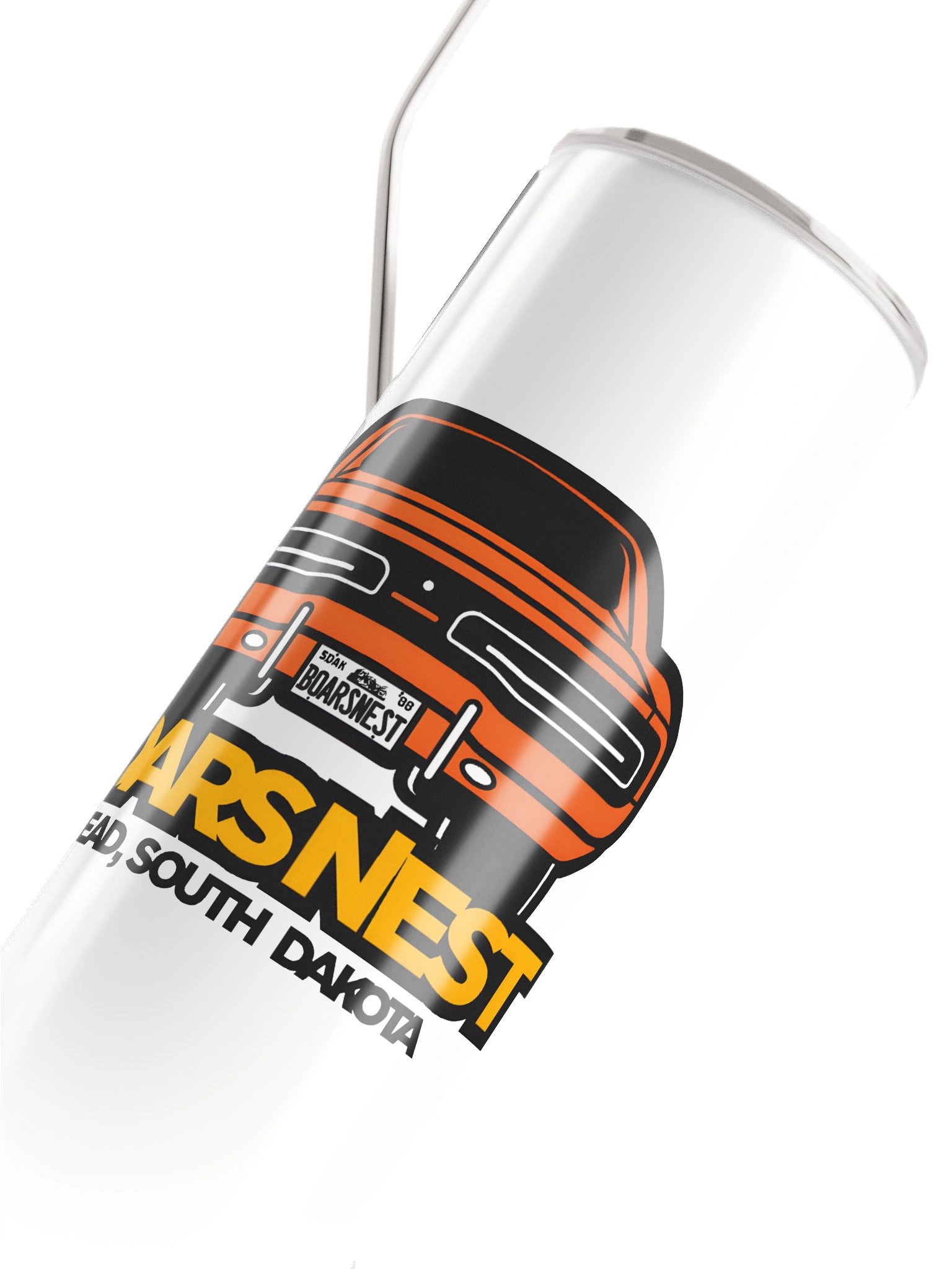 Retro Car Rear View Stainless Steel Tumbler product image (4)