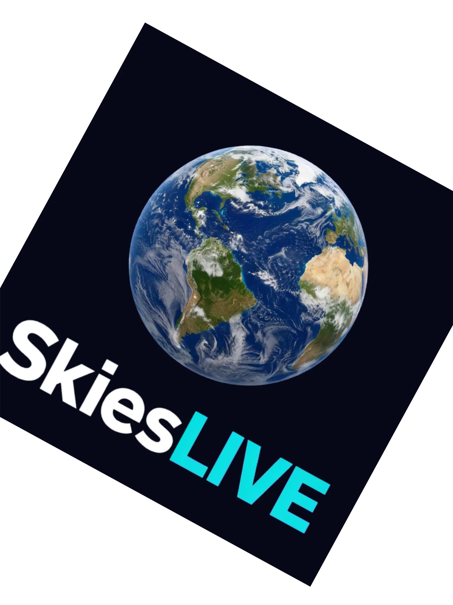 SkiesLIVE Earth Sticker product image (2)