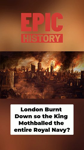Flames consumed a nation's treasure—but the real disaster was about to unfold at sea. September 2nd, 1666: The Great Fire of ...