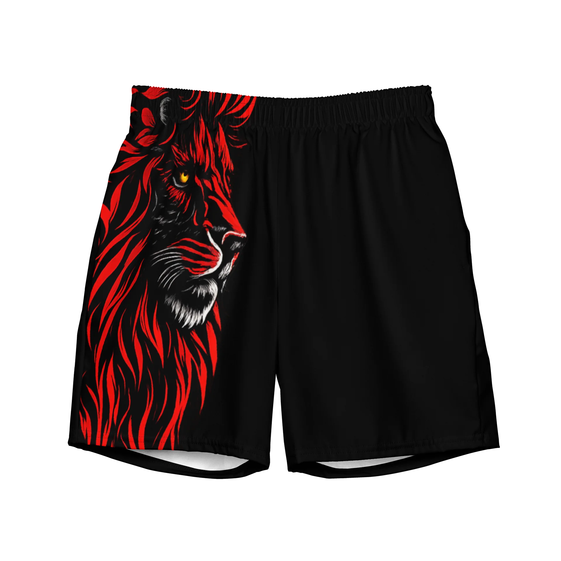 Red Mane Lion Swim Trunks product image (1)
