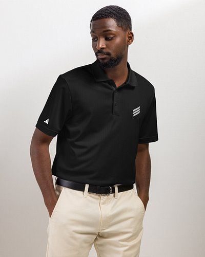 Freshen up your athletic wardrobe with the Adidas Sport Polo Shirt — where performance meets style.

Made from 100% recycled ...