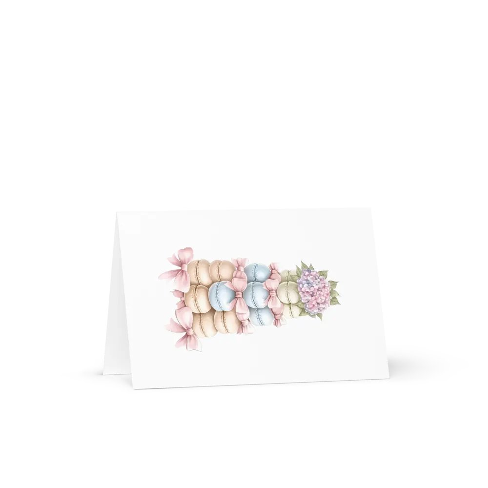 Carte d'anniversaire Macaron product image (1)