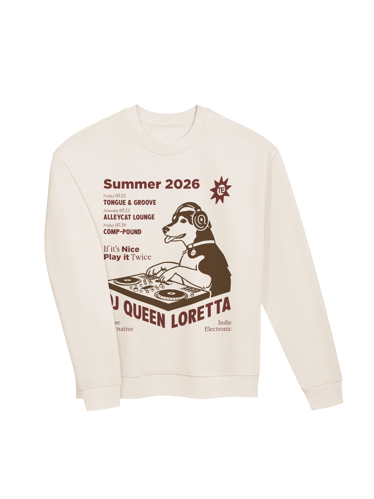 DJ Queen Loretta Crewneck product image (3)