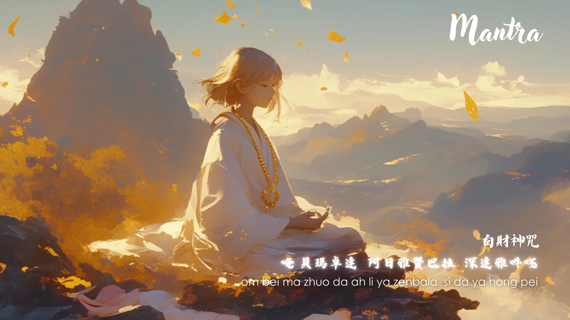 $free白財神心咒wallpaper download product image (1)