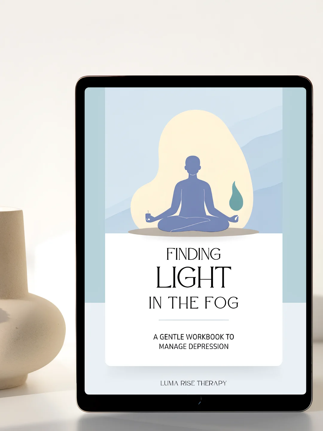 Finding Light in the Fog: Therapy-aligned Workbook for Depression Support product image (1)