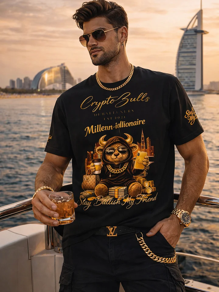 Bullish Millenn-iollonaire Teddy Bull Tshirt - Bullish Collection product image (1)