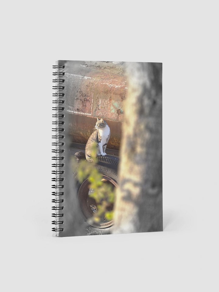 A Cat Named Cricket Spiral Notebook product image (1)