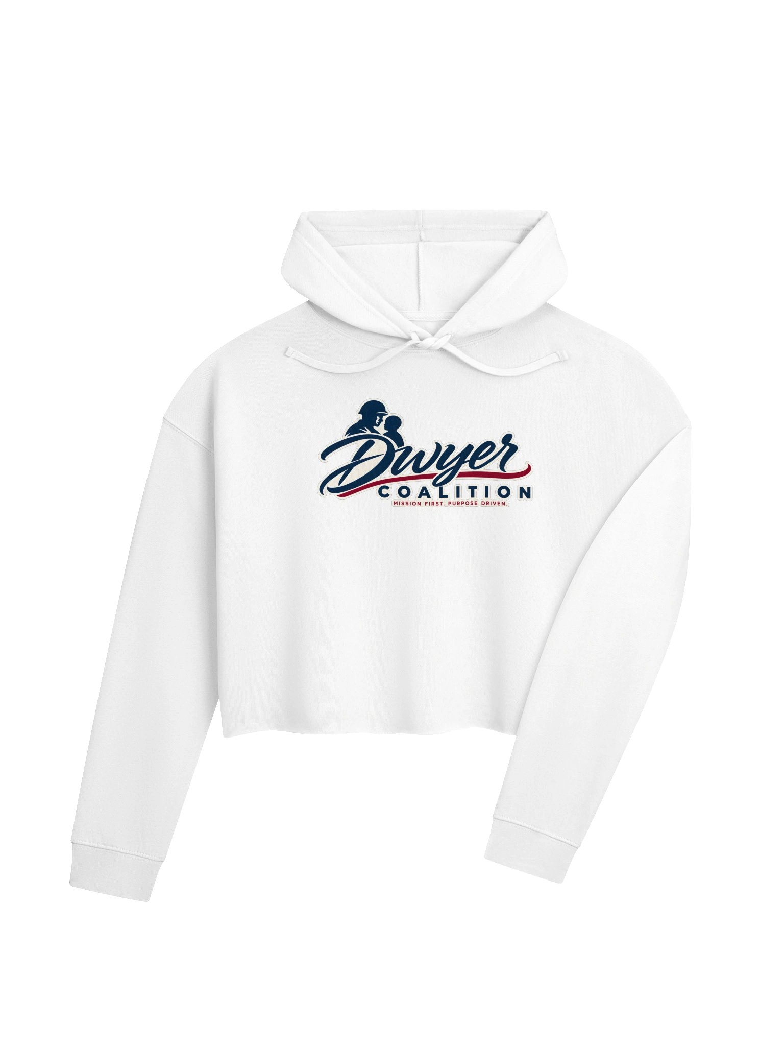 Dwyer Coalition Mission First Cropped Hoodie product image (6)