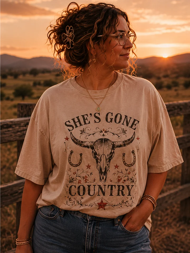 She’s Gone Country Tee product image (1)
