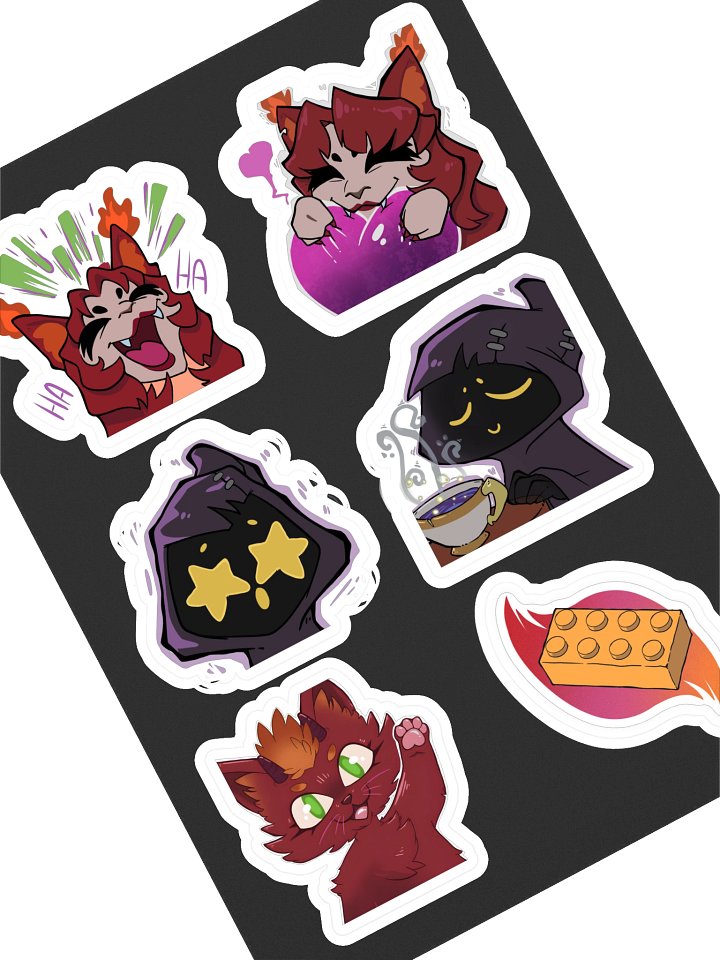 Tavern Emote Sticker Sheet product image (1)