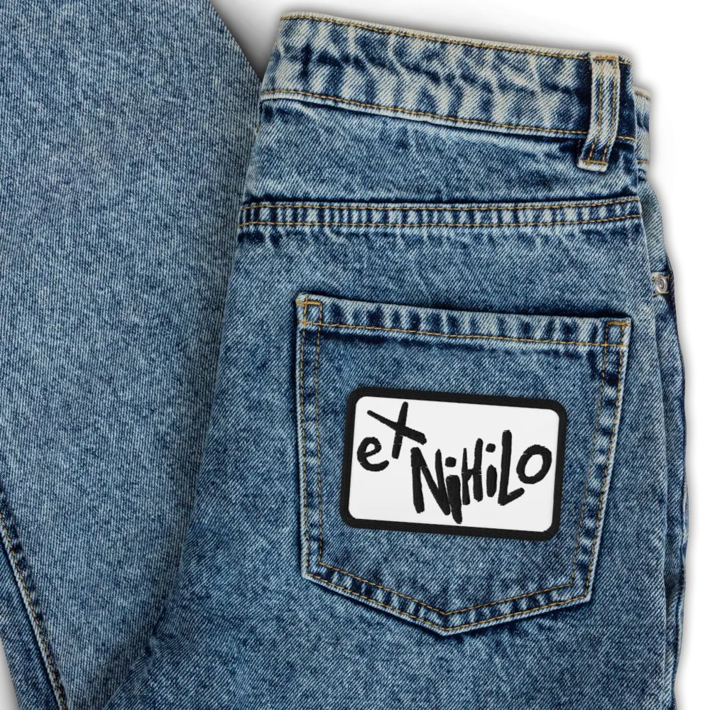Ex Nihilo Embroidered Patch product image (3)