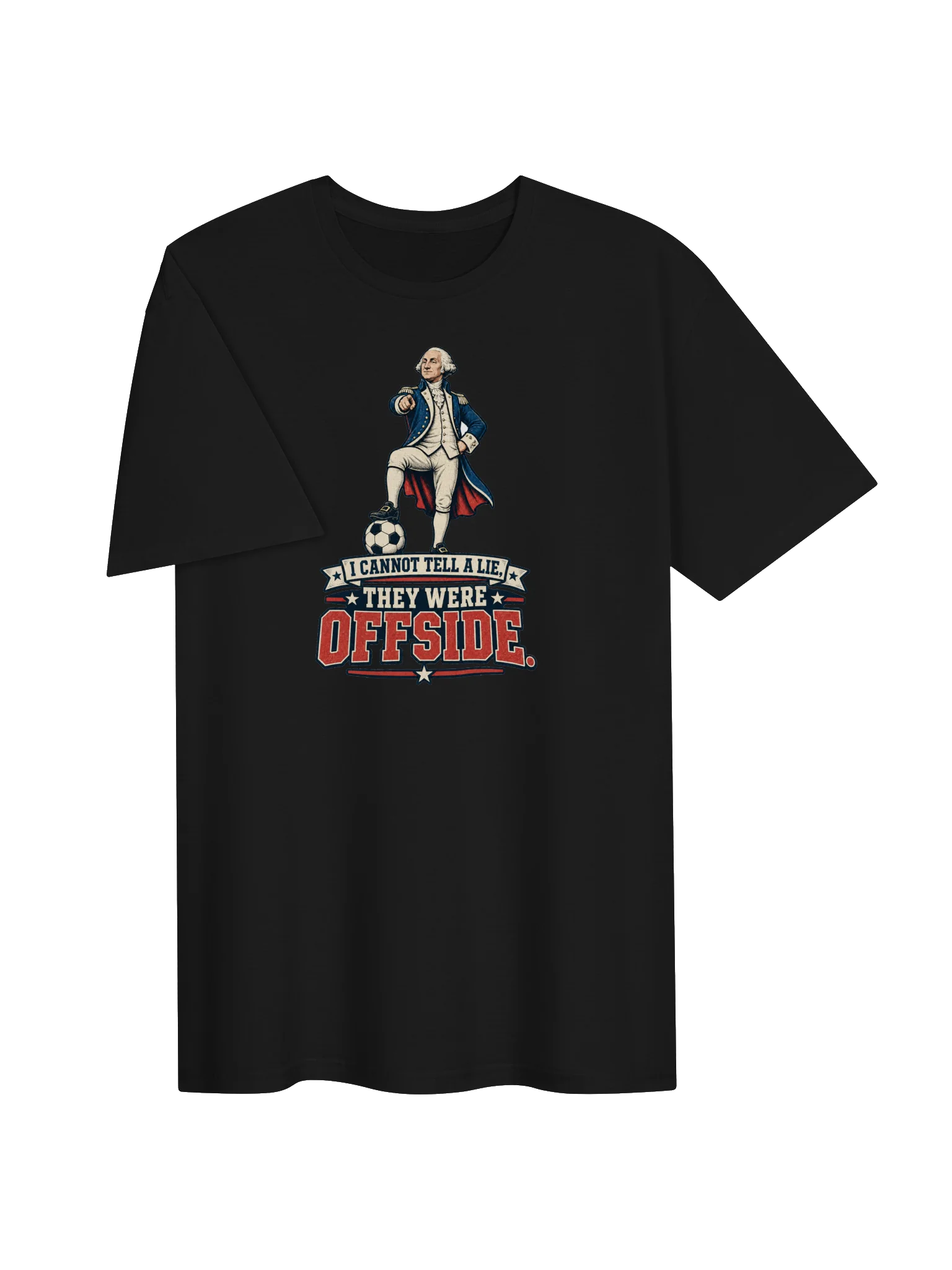 George Washington Offside Truth Soccer Tee product image (3)
