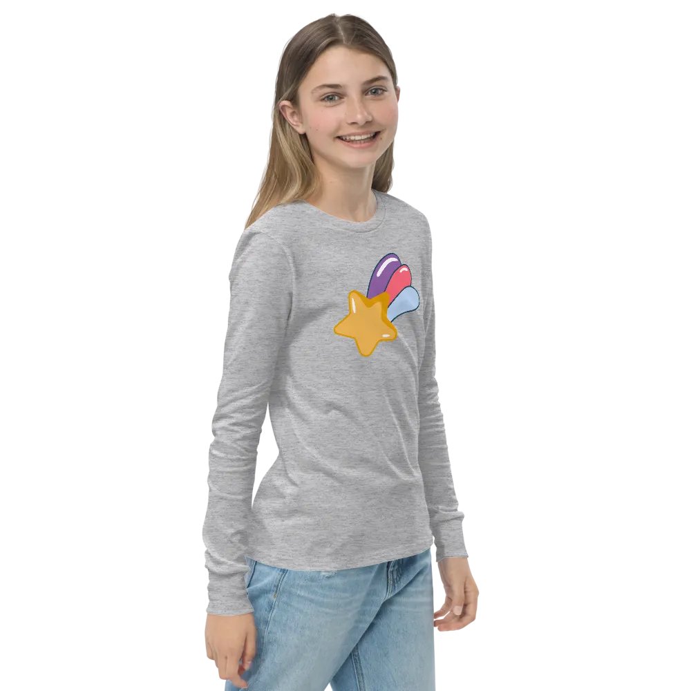Bella Canvas Youth Long Sleeve T-Shirt product image (4)