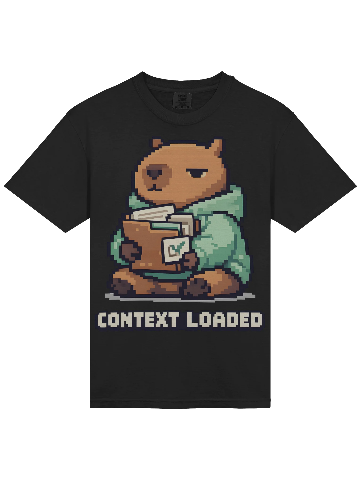Context Loaded Capybara T-Shirt product image (3)