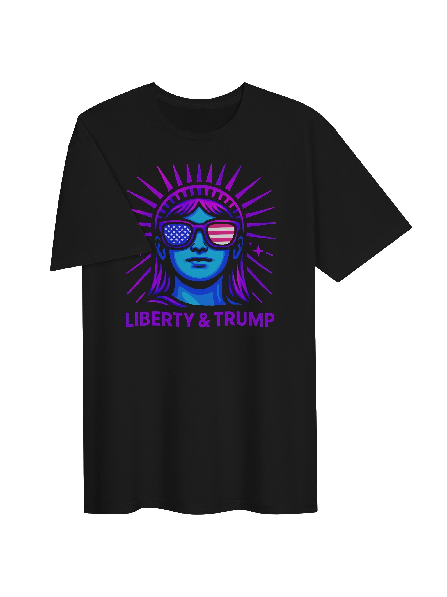 Liberty & Trump Neon Patriot Tee product image (3)