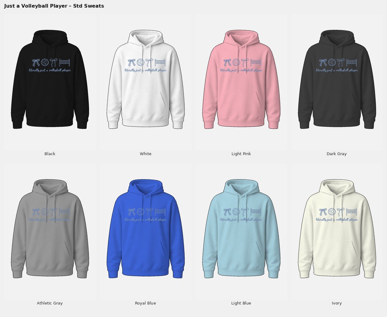 Just a volleyball player Hoodie product image (5)