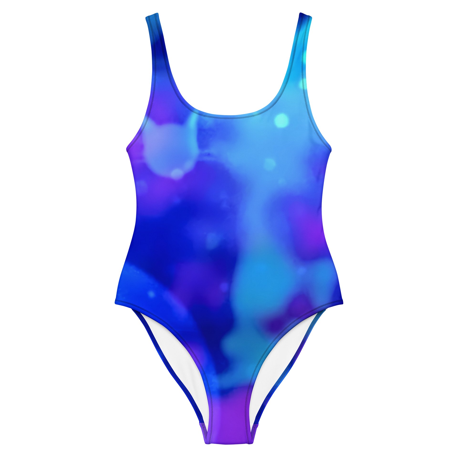 Patchwork Pool One-Piece Swimsuit product image (2)