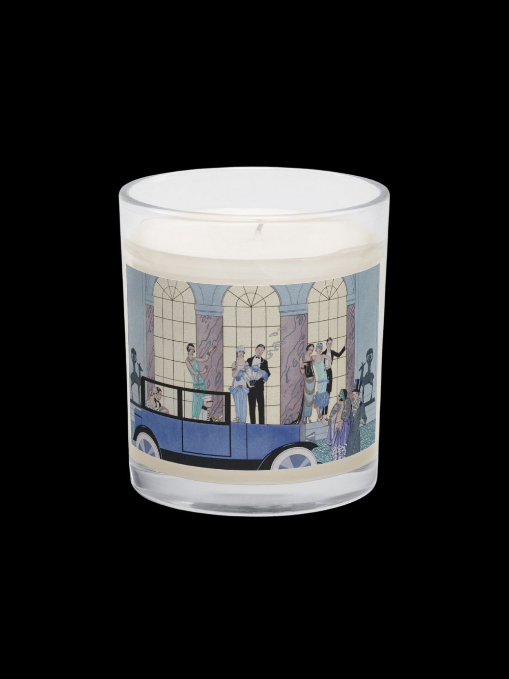 Au Revoir. Soy Wax Candle In A Clear Glass Jar. product image (2)