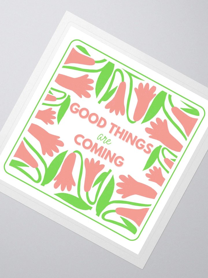 Good Things Kiss Cut Stickers product image (5)