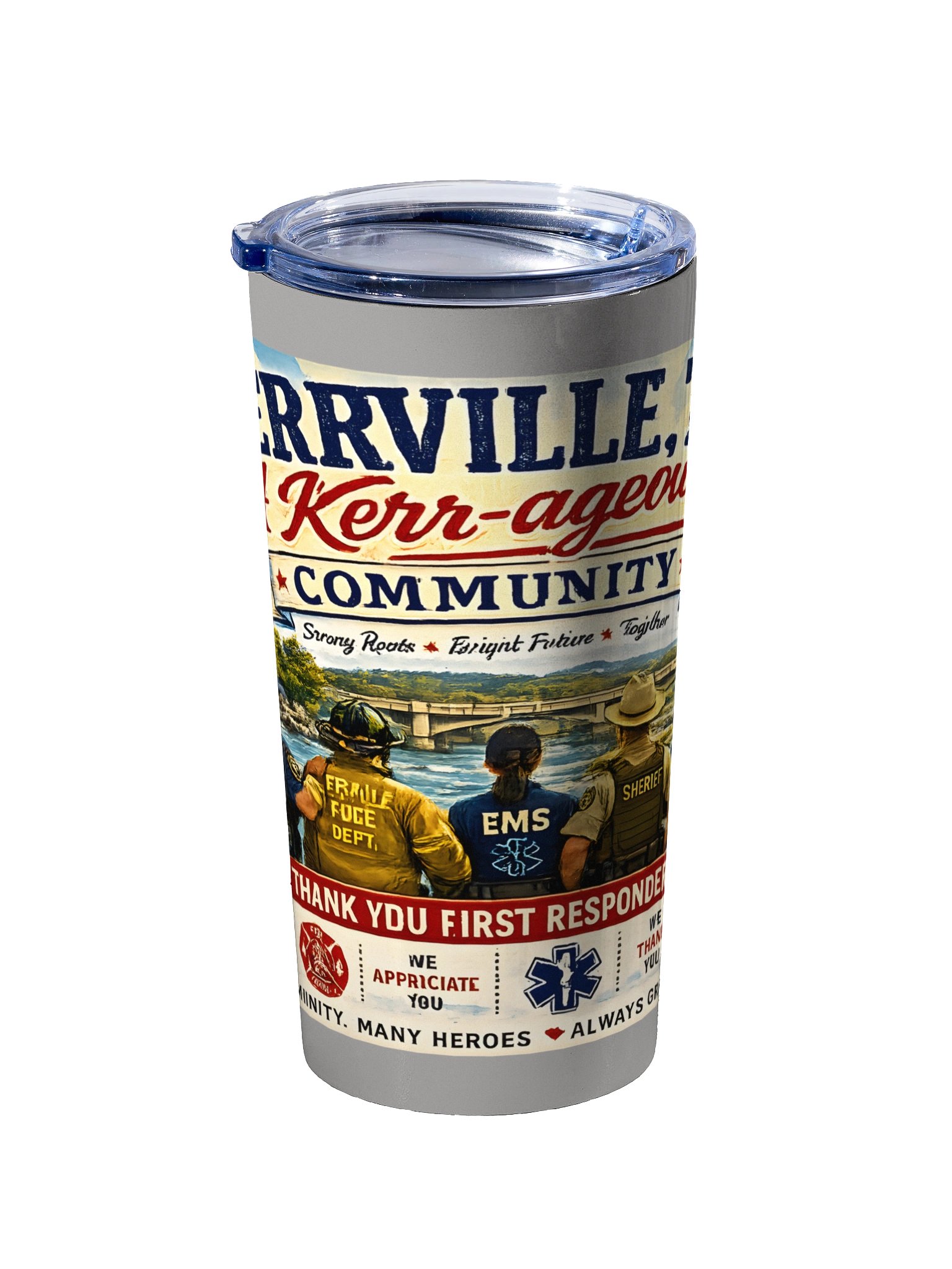 Kerr-ageous 1st Responders & Community Tumbler product image (2)