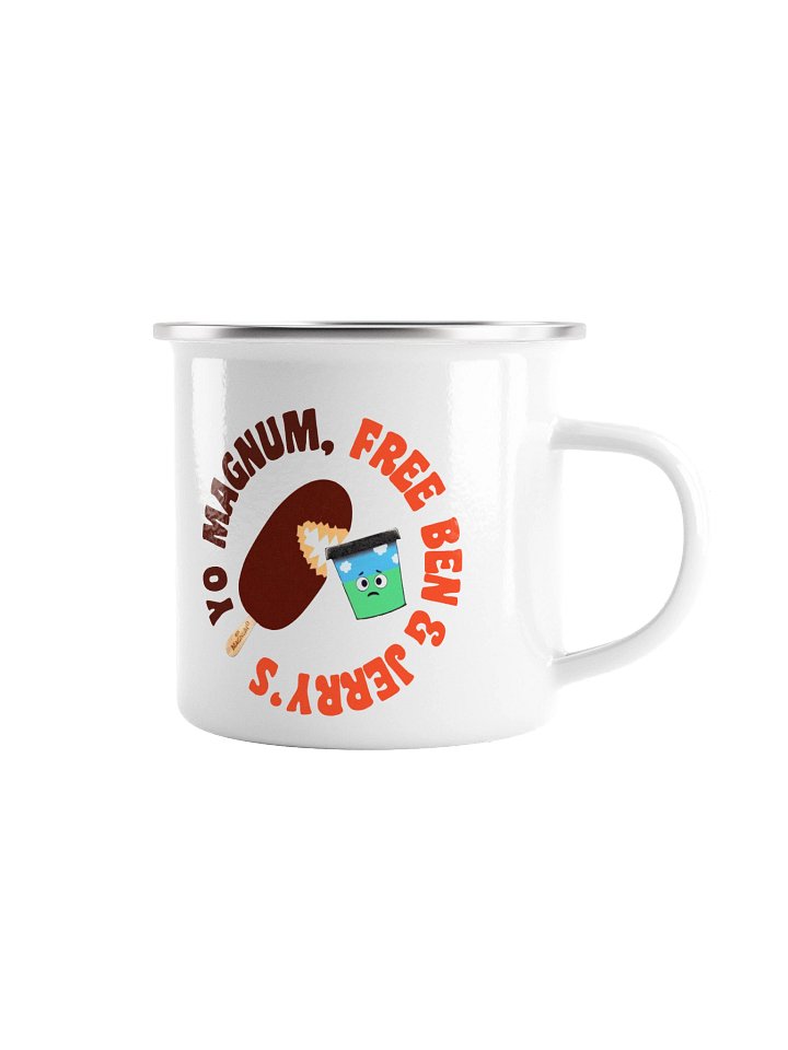 Free Ben and Jerry's Enamel Mug product image (1)