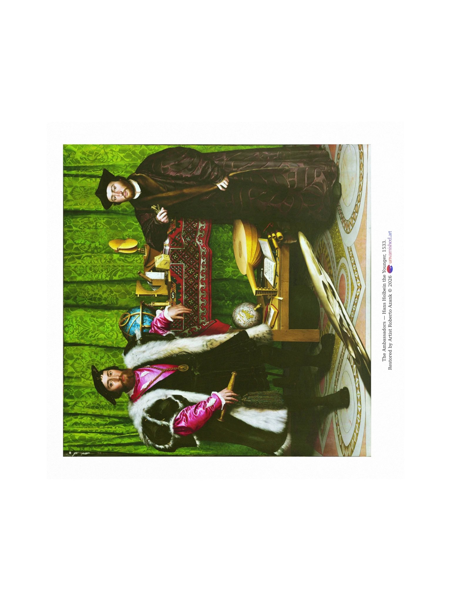 The Ambassadors — Square Poster product image (1)