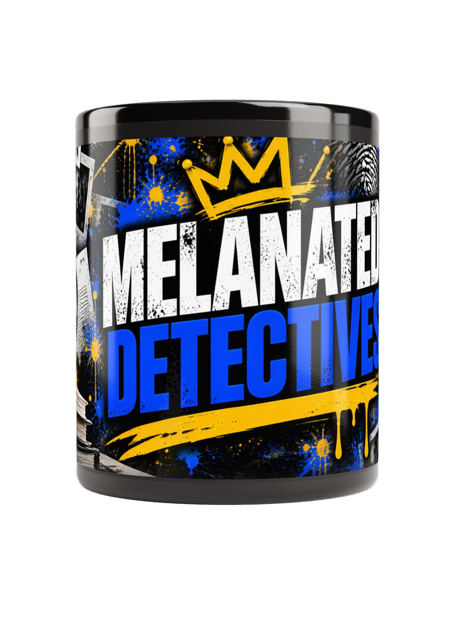 Melanated Detectives Case Files Mug product image (3)