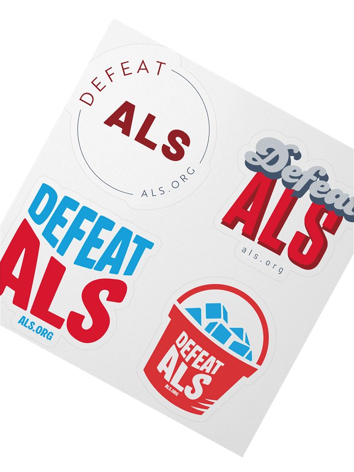 Defeat ALS Sticker Pack product image (2)